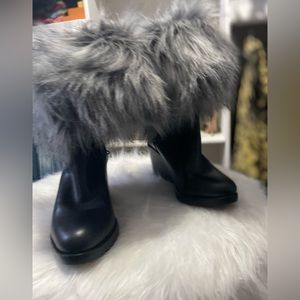 Sorel Faux leather Wedge Boot